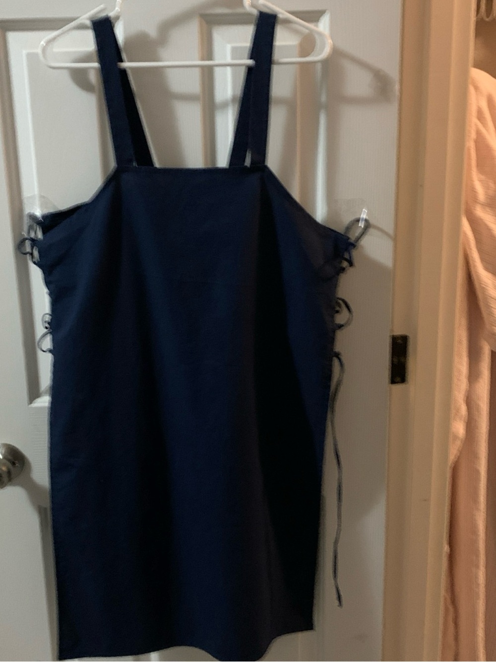 Viking Apron Dress / Over Dress Norse Dk Blue, Renaissance, Medieval